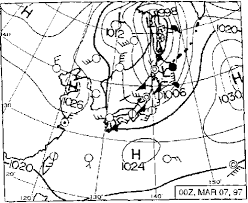 The Synoptic Weather Chart Around Japan At 00 Utc On 7th