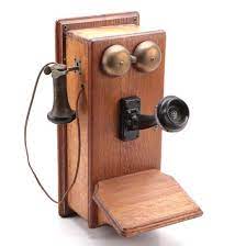 Lot Art Antique Hand Crank Telephone