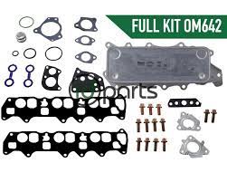 om642 late oil cooler replacement kit