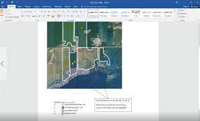 creating a map using ms word
