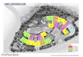 one pearl bank floor plans and units mix