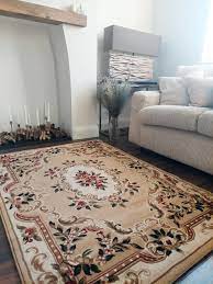 traditional excel rug beige cream rug