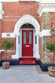 Red Victorian Front Door London Door
