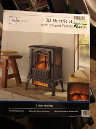 Electric Heater Fireplace Household