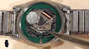 how to remove replace watch movements