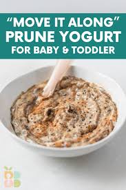 prune yogurt for constipation in es