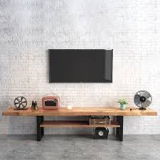 71 Industrial Tv Stand Wood And Metal