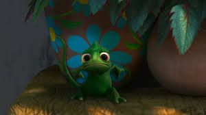 pascal the cute chameleon from disney s
