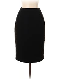 Details About Preston York Women Black Casual Skirt 6 Petite