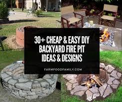 diy backyard fire pit ideas for outdoor