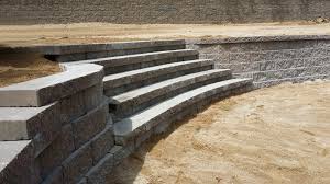 Retaining Wall Stairs Steps Design
