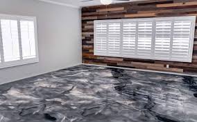 epoxy wood floor