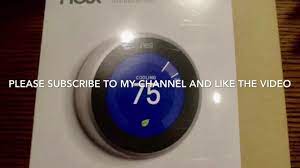 Installing and removing Nest Thermostat with C wire - YouTube