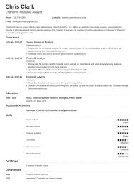 Mba Resume Examples Free Letter Templates