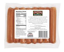 beef hot dogs coleman natural