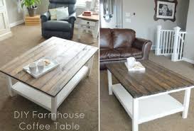 Farmhouse Coffee Table Ikea Lack