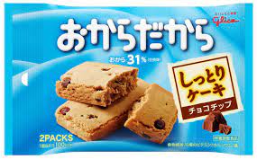 Amazon.co.jp: 江崎グリコ おからだから チョコチップ 2枚×10個 栄養補助食品 : 食品・飲料・お酒