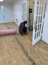 carpet flooring installation for church
