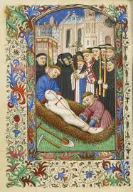Book of hours: Burial