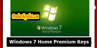 windows 7 home premium key free