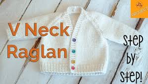 Please note that there has been some feedback that the sleeves for the large sizes may need. How To Knit A Baby V Neck Raglan Cardigan Step By Step So Woolly