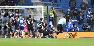 Son has scored five goals in five games in all competitions against manchester city and his strike after four minutes 19 seconds was the earliest city have conceded in the league. Leandro Trossard Was Glad He Took His Time With His Goal In Albion S Win Against Manchester City The Argus
