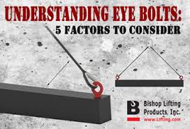 Understanding Eye Bolts 5 Factors To Consider Bishop