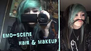 emo hair makeup grwm you