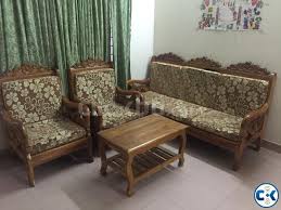 Heralding new standards and concepts in home furnishings. Home Made Solid Wood 5 Seaters Sofa Set Clickbd