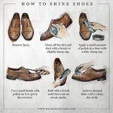 I'm using my drilling shoes in this guide but i'm pretty sure it can be used for other shoes. Emsk How To Properly Shine A Pair Of Shoes Or Boots Everymanshouldknow