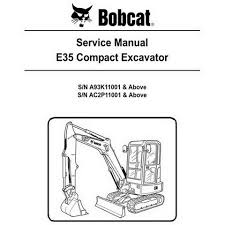Bobcat E35 Compact Excavator Service Manual 6987276