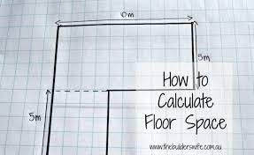 How To Calculate Floor Space The