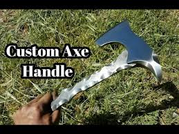 custom axe handle steel axe handle
