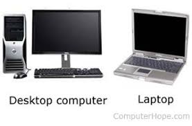 Desktop Computer Vs Laptop Computer