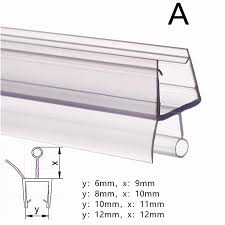 1m Door Shower Glass Seal Strip Pvc