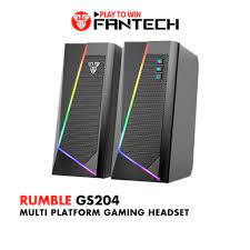 Loa Vi Tính Gaming FANTECH GS204 RUMBLE LED RGB 7 Chế Độ Hỗ Trợ Kết Nối  Bluetooth 5.0 và AUX 3.5mm