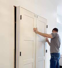 how to install a door plank and pillow