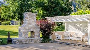 permanent outdoor fireplaces and ovens