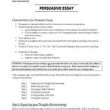Example Of A Persuasive Essay Resume Creator Simple Source For