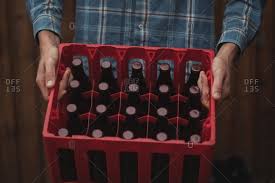 beer crate stock photos offset