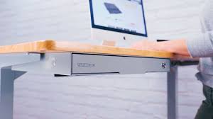 It seems that the space we have to store our things is never enough, and any space must be well used. Slim Under Desk Storage Drawer By Uplift Desk Youtube