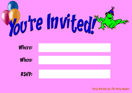 Party Invitations