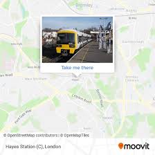 hayes kent by bus train or tramlink