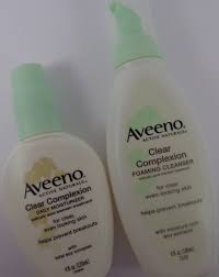 review aveeno clear complexion foaming