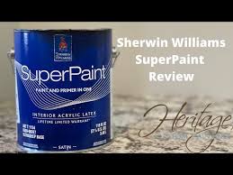 sherwin williams superpaint review