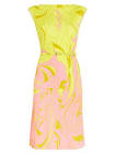 Belted Abstract-Print Sleeveless Fit-&-Flare Dress Emilio Pucci