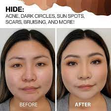 full coverage concealer makeup for acne