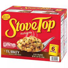 kraft stove top turkey stuffing mix 6