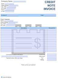 Jika hanya ada perubahan pada nilai total faktur, gunakan nota kredit piutang (a/r credit note). Free Credit Note Invoice Template Pdf Word Excel