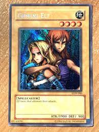 yugioh Gemini Elf LON-000 DOUBLE MISPRINT FULL CARD SECRET REVERSE FOIL  NearMint | eBay